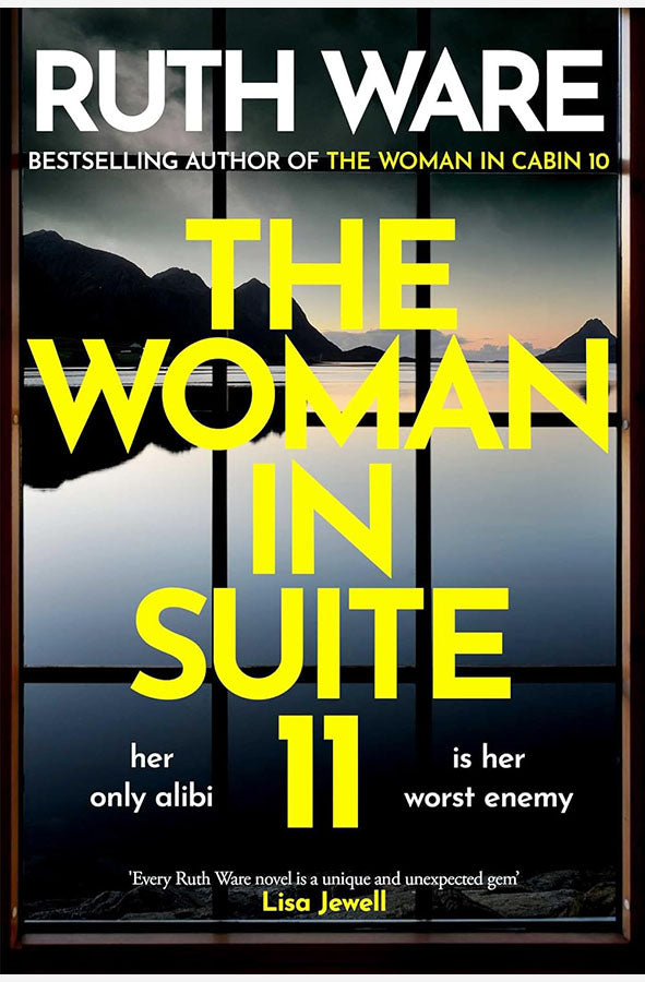 Book cover of The Woman in Suite 11 by Ruth Ware at Wild and the Sage, Galle, Sri Lanka