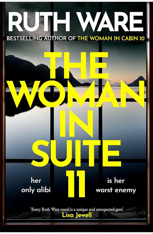 Book cover of The Woman in Suite 11 by Ruth Ware at Wild and the Sage, Galle, Sri Lanka