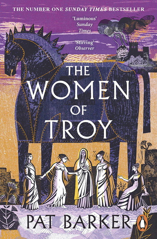 Book cover of The Women of Troy by Pat Barker at Wild and the Sage, Galle, Sri Lanka