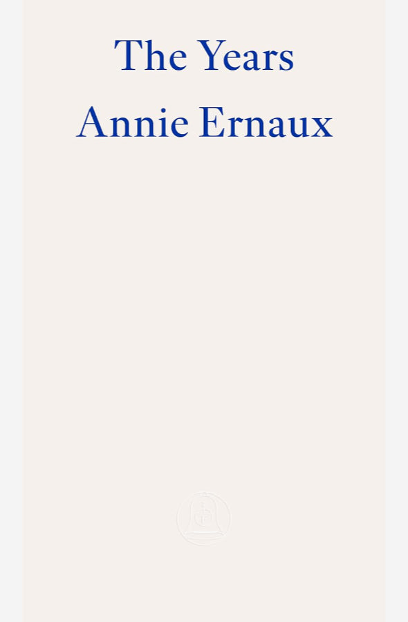 Book cover of The Years by Annie Ernaux at Wild and the Sage, Galle, Sri Lanka