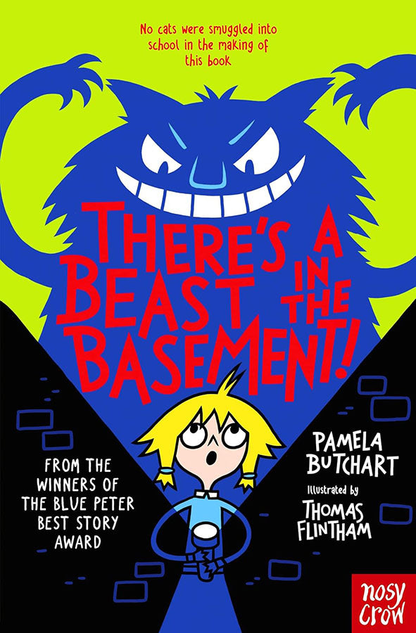 Book cover of There's a Beast in the Basement! by Pamela Butchart at Wild and the Sage, Galle, Sri Lanka