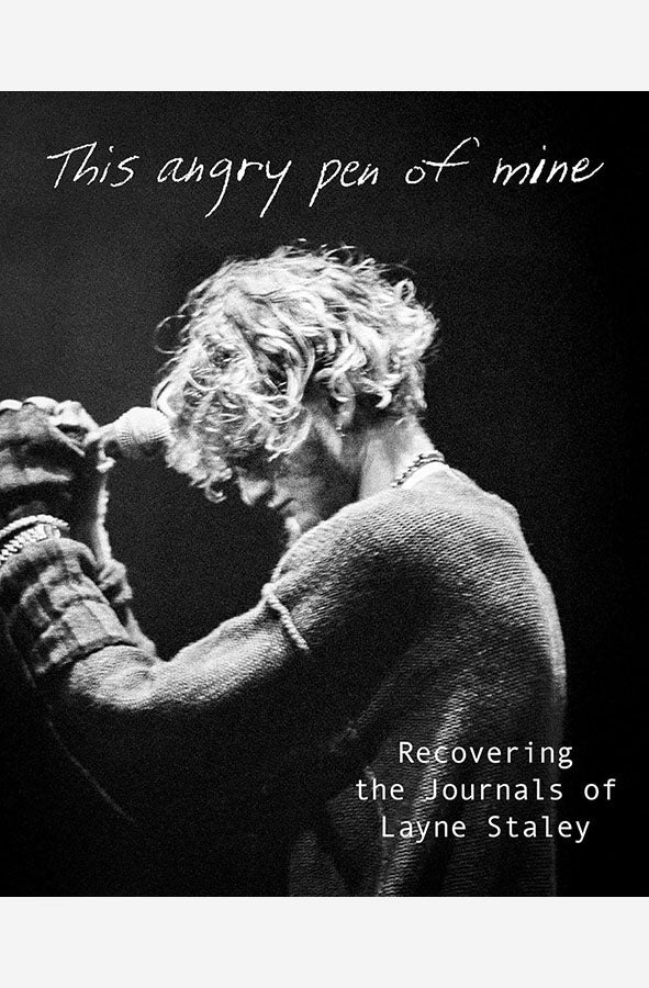 Book cover of This Angry Pen of Mine by Layne Staley at Wild and the Sage, Galle, Sri Lanka