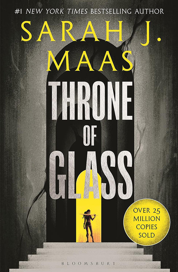Book cover of Throne of Glass by Sarah J. Maas at Wild and the Sage, Galle, Sri Lanka