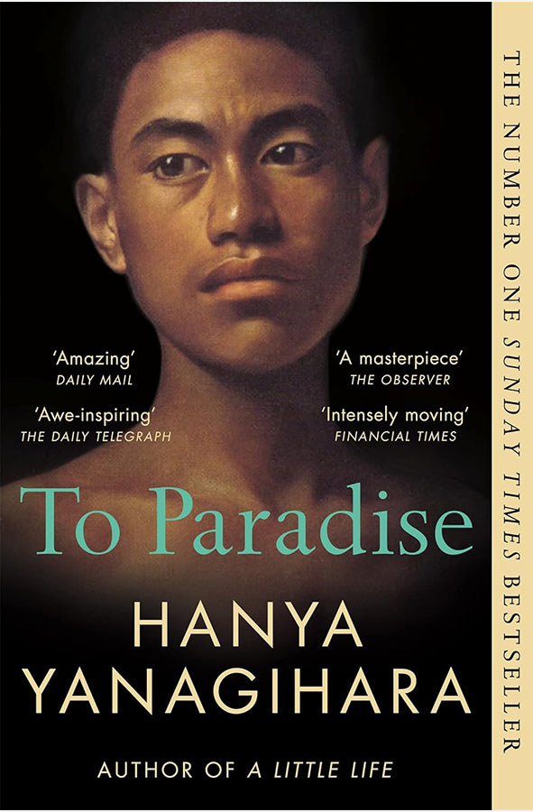 Book cover of To Paradise by Hanya Yanagihara at Wild and the Sage, Galle, Sri Lanka