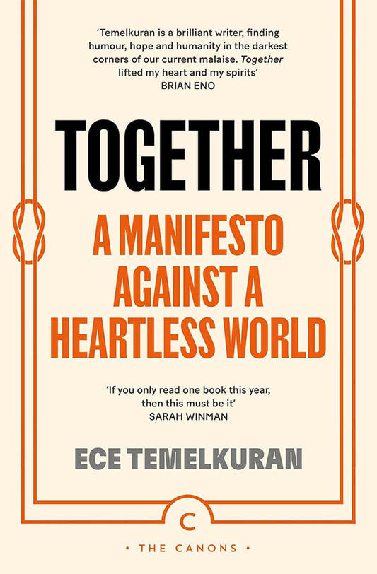Book cover of Together: A Manifesto Against a Heartless World by Ece Temelkuran at Wild and the Sage, Galle, Sri Lanka