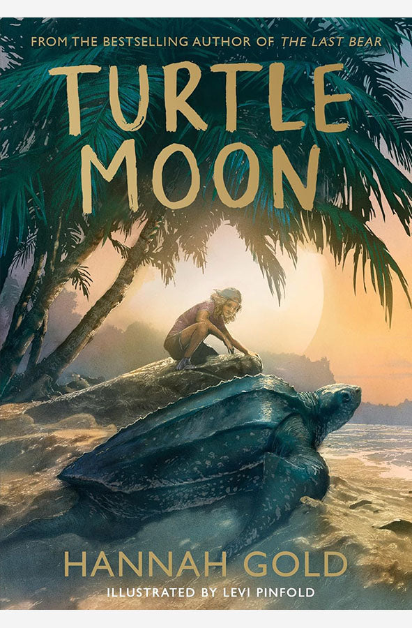 Book cover of Turtle Moon by Hannah Gold at Wild and the Sage, Galle, Sri Lanka