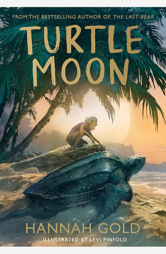 Book cover of Turtle Moon by Hannah Gold at Wild and the Sage, Galle, Sri Lanka