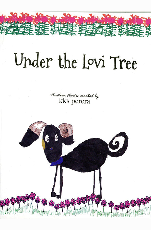 Book cover of Under the Lovi Tree by KKS Perera at Wild and the Sage, Galle, Sri Lanka
