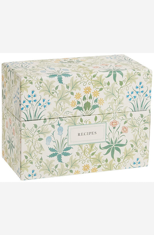 Book cover of V&A William Morris Recipe Box by William Morris at Wild and the Sage, Galle, Sri Lanka