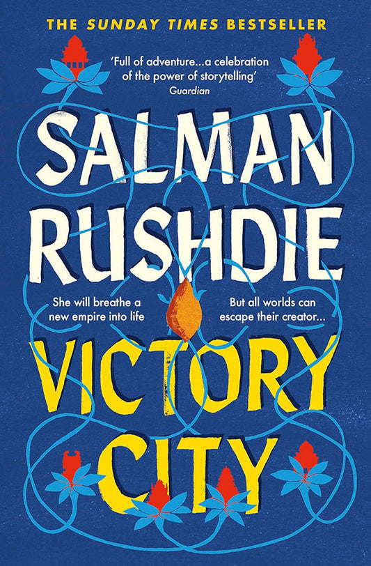 Book cover of Victory City by Salman Rushdie at Wild and the Sage, Galle, Sri Lanka