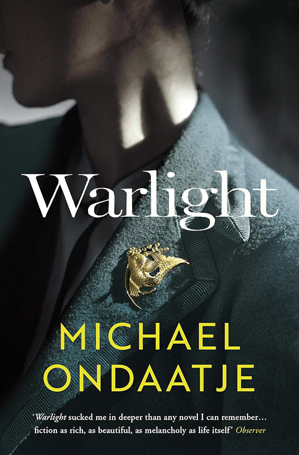 Book cover of Warlight by Michael Ondaatje at Wild and the Sage, Galle, Sri Lanka