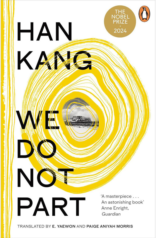 Book cover of We Do Not Part by Han Kang at Wild and the Sage, Galle, Sri Lanka