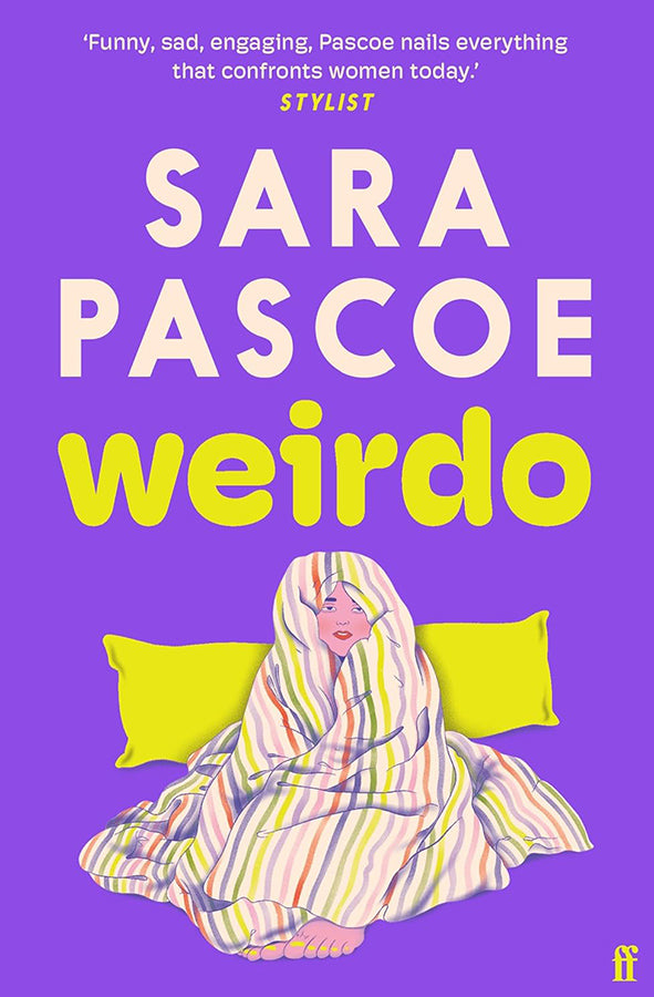 Book cover of Weirdo by Sara Pascoe at Wild and the Sage, Galle, Sri Lanka