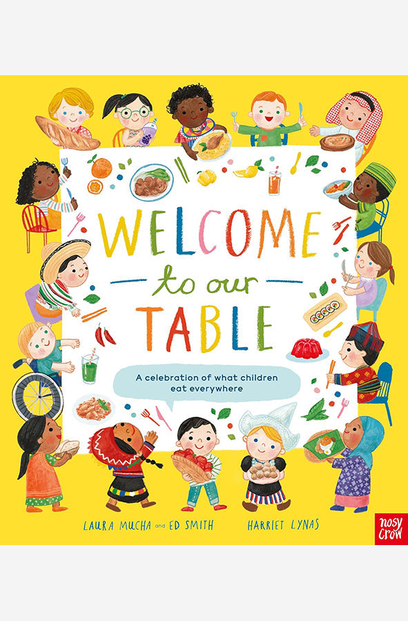 Book cover of Welcome to Our Table by Laura Mucha, Ed Smith, Harriet Lynas at Wild and the Sage, Galle, Sri Lanka