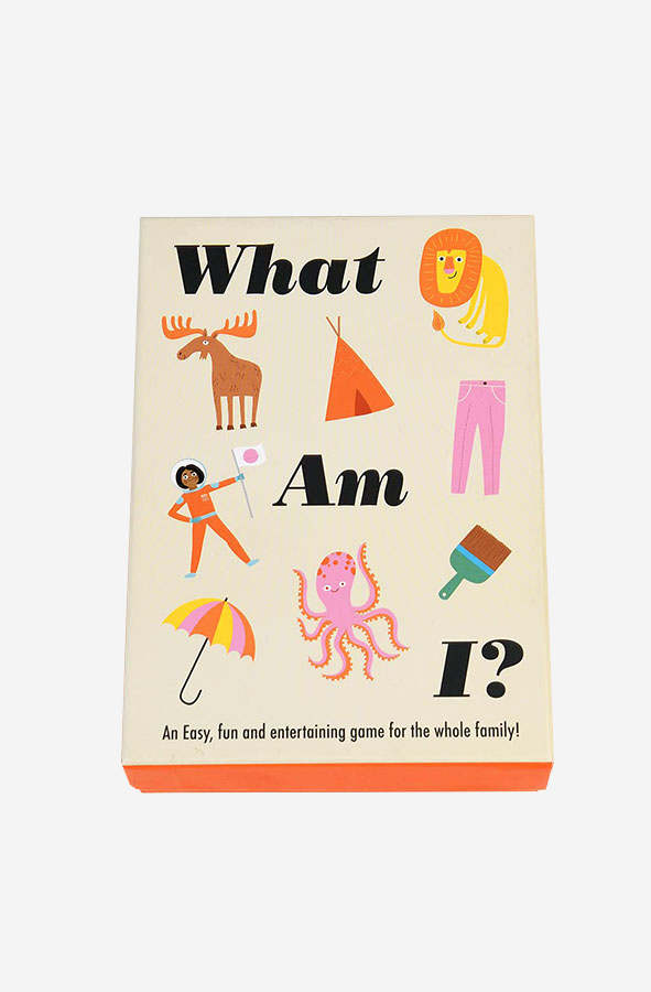 Book cover of What am I? game by Rex London at Wild and the Sage, Galle, Sri Lanka