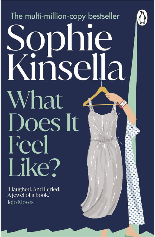 Book cover of What Does it Feel Like? by Sophie Kinsella at Wild and the Sage, Galle, Sri Lanka