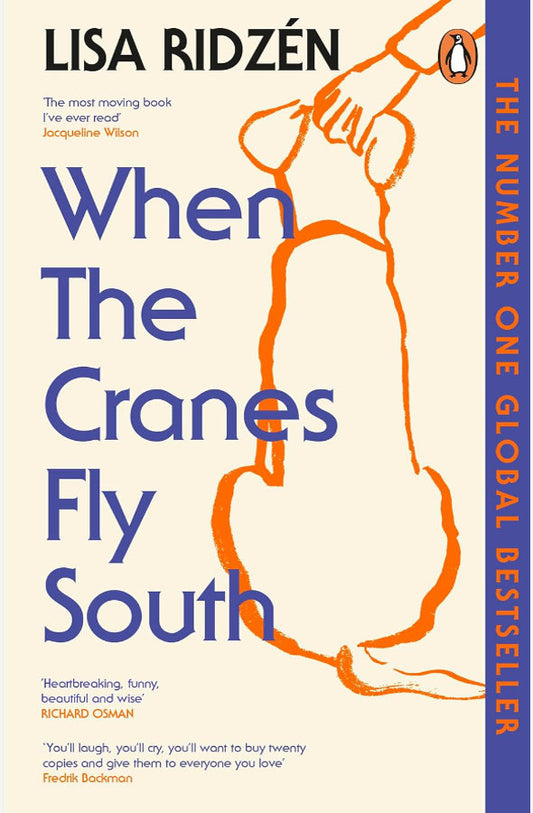 Book cover of When the Cranes Fly South by Lisa Ridzen at Wild and the Sage, Galle, Sri Lanka