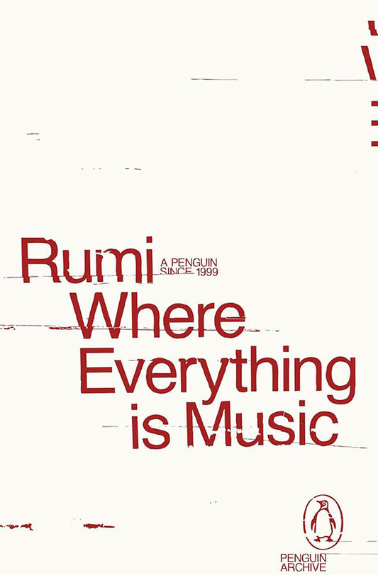 Book cover of Where Everything is Music by Rumi at Wild and the Sage, Galle, Sri Lanka