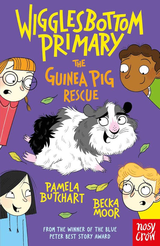 Book cover of Wigglesbottom Primary: The Guinea Pig Rescue  by Pamela Butchart at Wild and the Sage, Galle, Sri Lanka