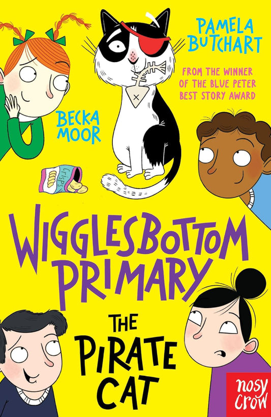 Book cover of Wigglesbottom Primary: The Pirate Cat by Pamela Butchart at Wild and the Sage, Galle, Sri Lanka
