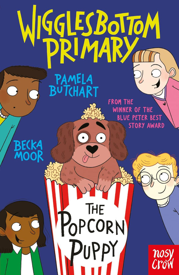 Book cover of Wigglesbottom Primary: The Popcorn Puppy by Pamela Butchart at Wild and the Sage, Galle, Sri Lanka