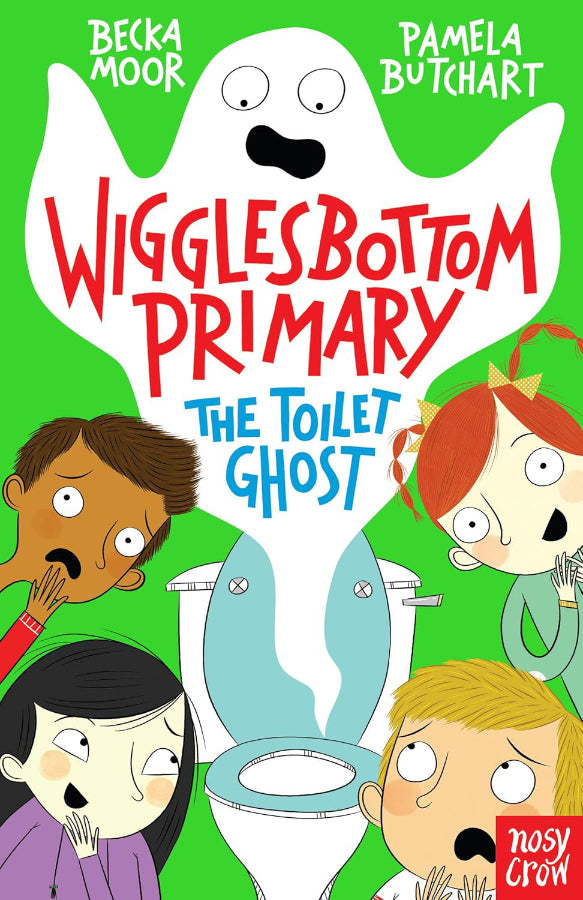 Book cover of Wigglesbottom Primary: The Toilet Ghost by Pamela Butchart  at Wild and the Sage, Galle, Sri Lanka