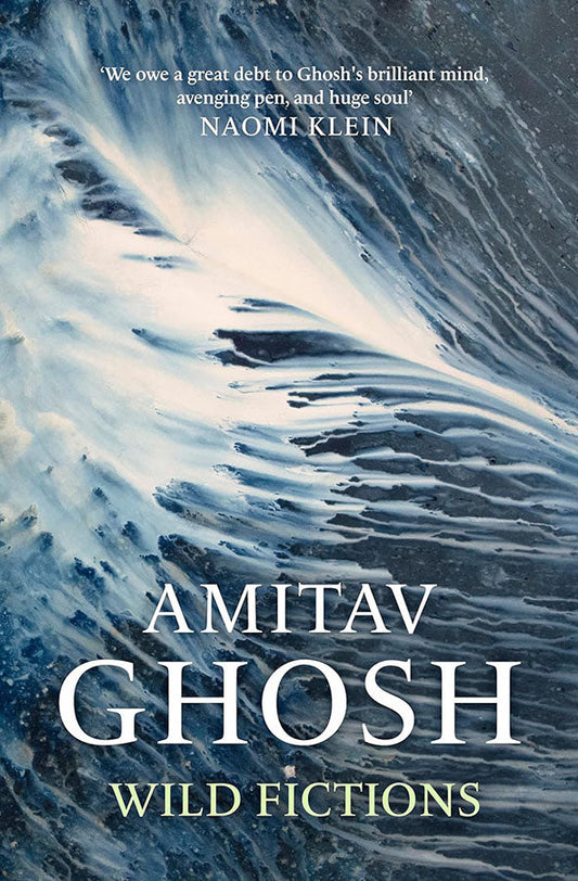 Book cover of Wild Fictions by Amitav Ghosh at Wild and the Sage, Galle, Sri Lanka