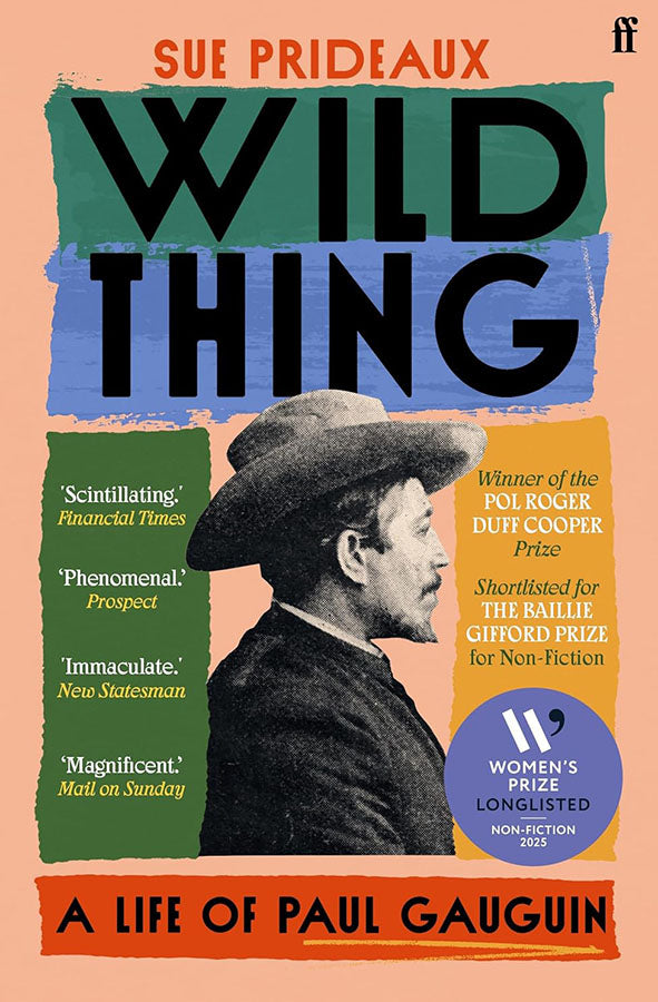 Book cover of Wild Thing: A Life of Paul Gauguin by Sue Prideaux at Wild and the Sage, Galle, Sri Lanka