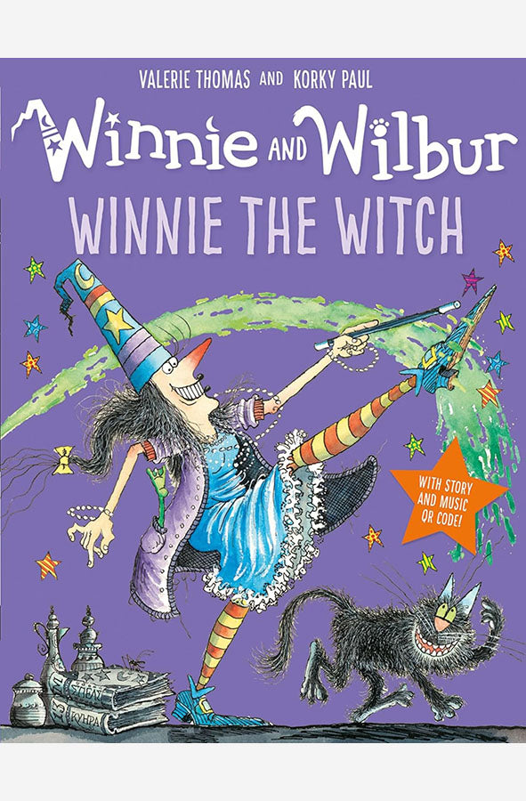 Book cover of Winnie and Wilbur: Winnie the Witch by Valerie Thomas at Wild and the Sage, Galle, Sri Lanka