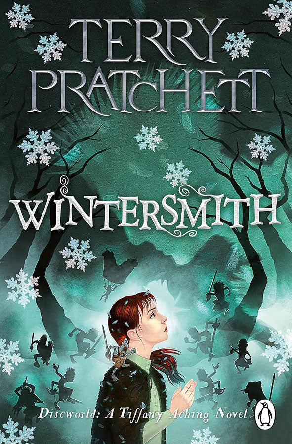 Book cover of Wintersmith by Terry Pratchett at Wild and the Sage, Galle, Sri Lanka