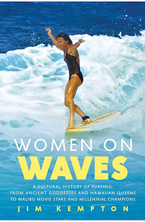 Book cover of Women on Waves by Jim Kempton at Wild and the Sage, Galle, Sri Lanka