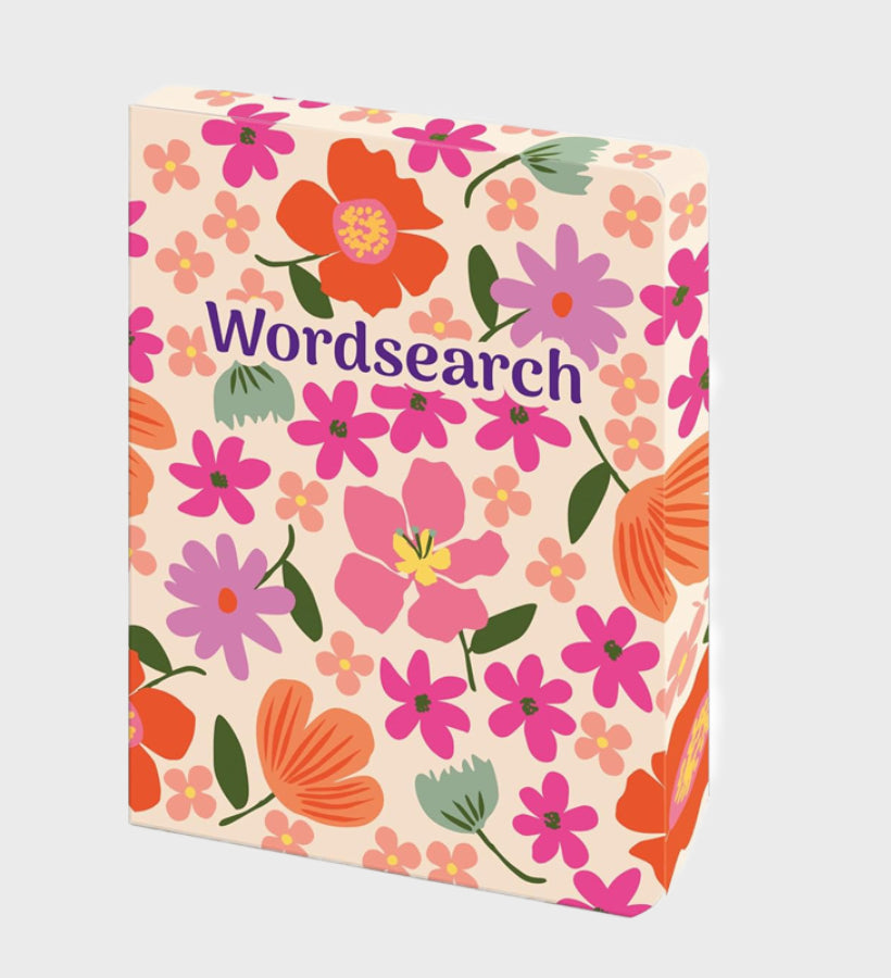 Book cover of Wordsearch: Over 180 Puzzles (Arcturus Patterned Edge Puzzles) by Eric Saunders at Wild and the Sage, Galle, Sri Lanka