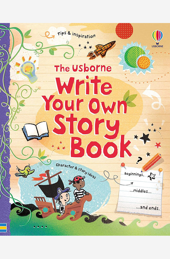 Book cover of Write Your Own Storybook by Louie Stowell at Wild and the Sage, Galle, Sri Lanka