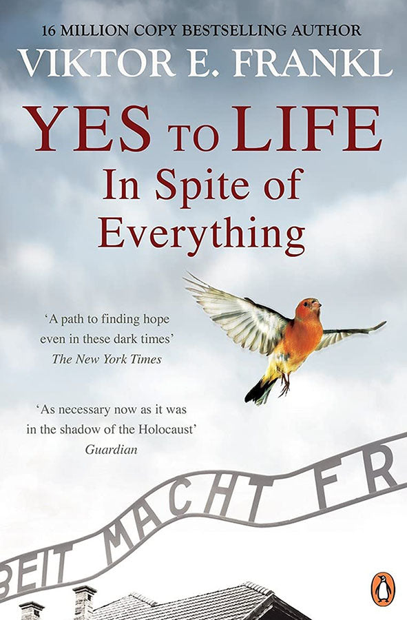 Book cover of Yes To Life In Spite of Everything by Viktor E Frankl at Wild and the Sage, Galle, Sri Lanka