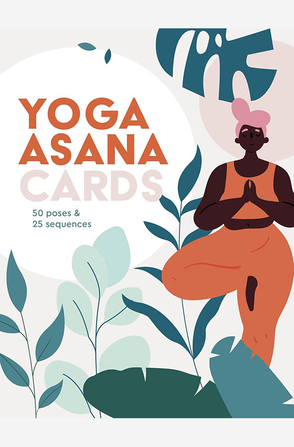 Book cover of Yoga Asana Cards : 50 poses & 25 sequences by Natalie Heath at Wild and the Sage, Galle, Sri Lanka