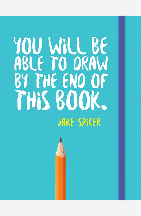 Book cover of You Will be Able to Draw by the End of This Book by Jake Spicer at Wild and the Sage, Galle, Sri Lanka