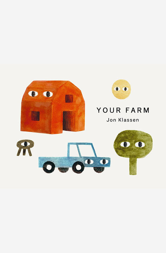 Book cover of Your Farm by Jon Klassen at Wild and the Sage, Galle, Sri Lanka