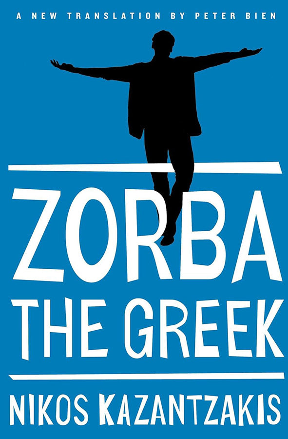 Book cover of Zorba the Greek by Nikos Kazantzakis at Wild and the Sage, Galle, Sri Lanka