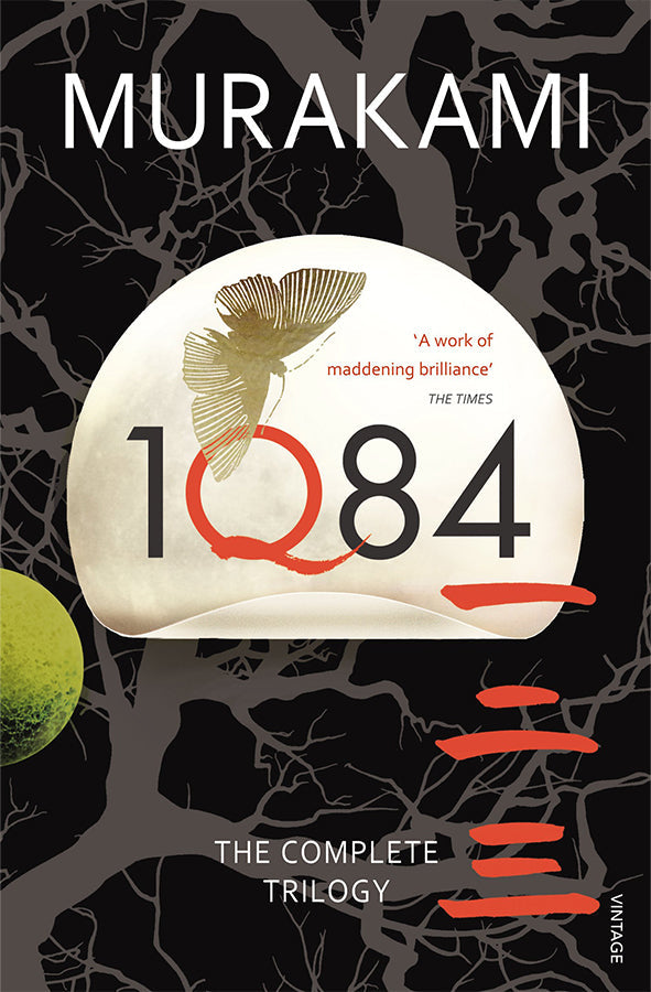 Book cover of 1Q84 Books 1 2 & 3 by Murakami Haruki at Wild and the Sage, Galle, Sri Lanka