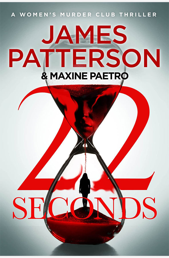 Book cover of 22 Seconds by James Patterson at Wild and the Sage, Galle, Sri Lanka
