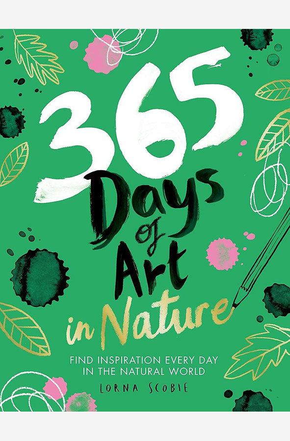 Book cover of 365 Days of Art in Nature by Cori Doerrfeld at Wild and the Sage, Galle, Sri Lanka