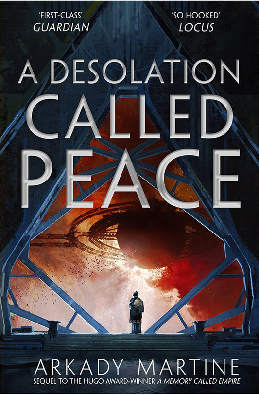 Book cover of A Desolation Called Peace by Arkady Martine at Wild and the Sage, Galle, Sri Lanka