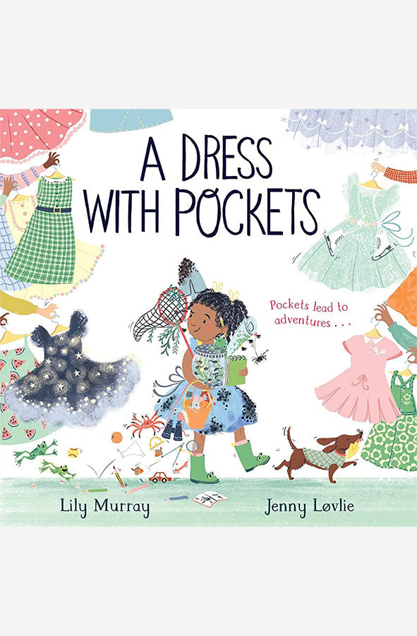 Book cover of A Dress with Pockets by Lily Murray at Wild and the Sage, Galle, Sri Lanka
