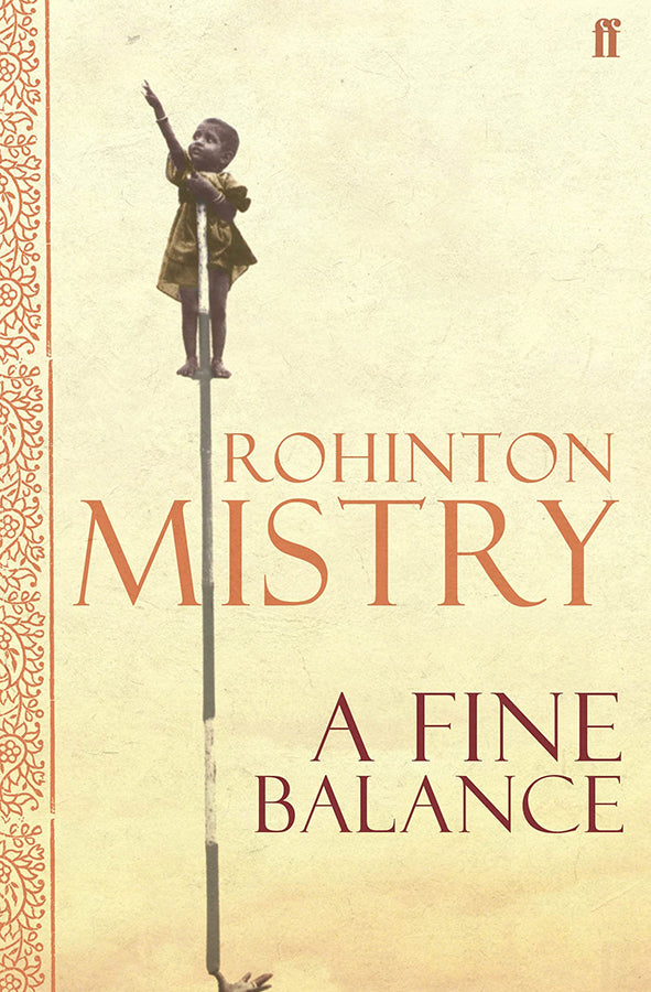 Book cover of A Fine Balance by Rohinton Mistry at Wild and the Sage, Galle, Sri Lanka