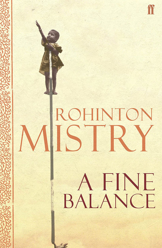 Book cover of A Fine Balance by Rohinton Mistry at Wild and the Sage, Galle, Sri Lanka