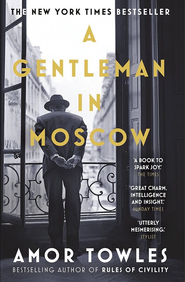 Book cover of A Gentleman in Moscow by Amor Towles at Wild and the Sage, Galle, Sri Lanka
