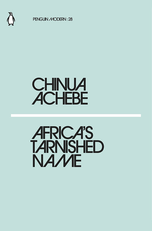 Book cover of Africas Tarnished Name by Chinua Achebe at Wild and the Sage, Galle, Sri Lanka