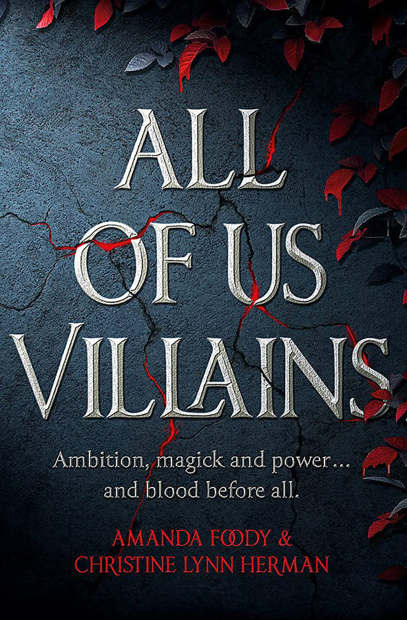 Book cover of All of Us Villains by Christine Herman at Wild and the Sage, Galle, Sri Lanka