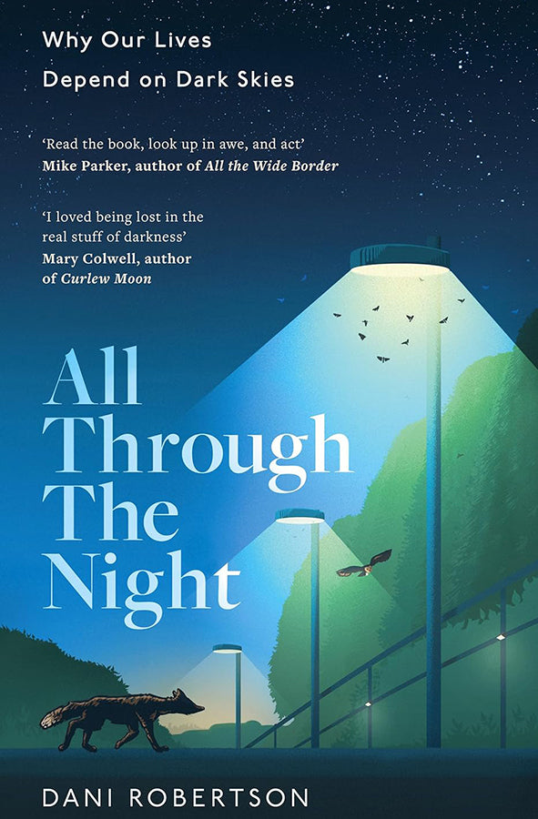 Book cover of All Through the Night by Dani Robertson at Wild and the Sage, Galle, Sri Lanka