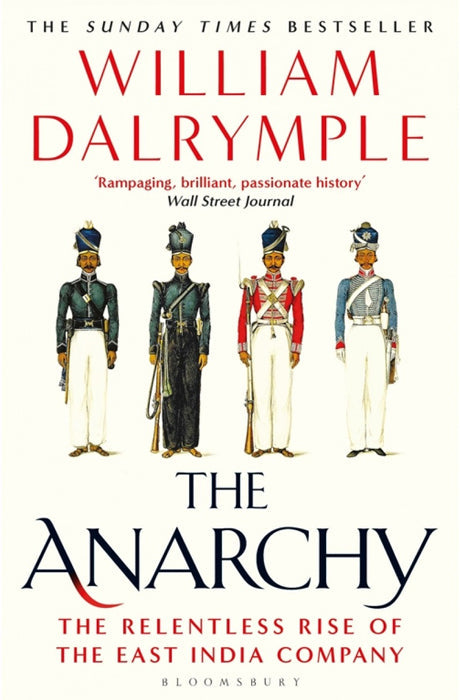 Book cover of Anarchy by William Dalrymple at Wild and the Sage, Galle, Sri Lanka